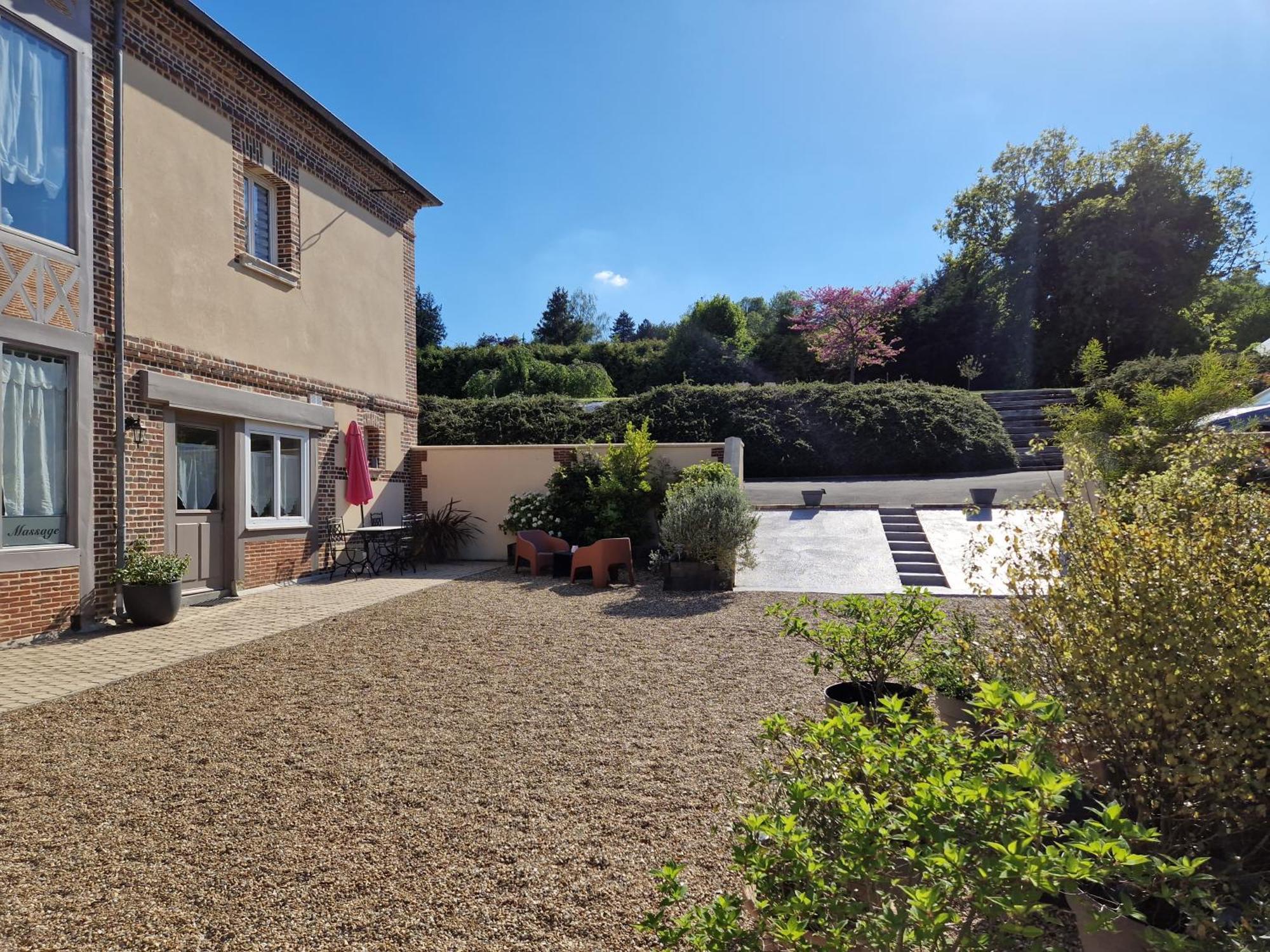 Ferienwohnung La Cour Honfleur Exterior foto